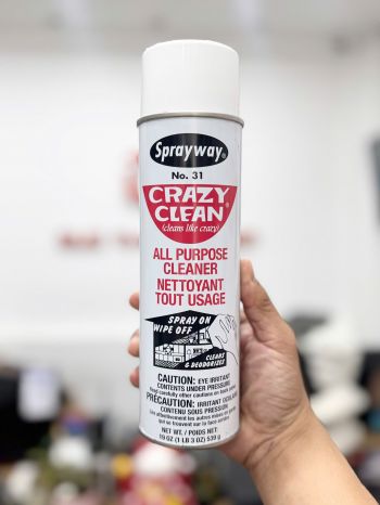 Chai xịt tẩy đa năng Sprayway No.31 Crazy Clean All Purpose Cleaner 539g hàng Mỹ made in USA