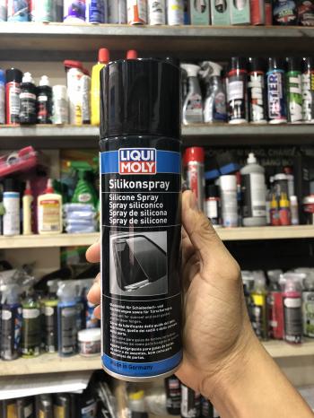 Chai xịt silicon bôi trơn bảo dưỡng cao su, nhựa Liqui Moly Silicon-Spray 3310 300ml