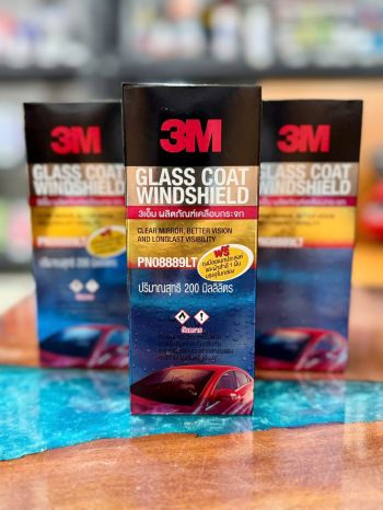 Dung dịch chống bám nước trên kính xe 3M Glass Coat Windshield 3M 08889 LT 200ml