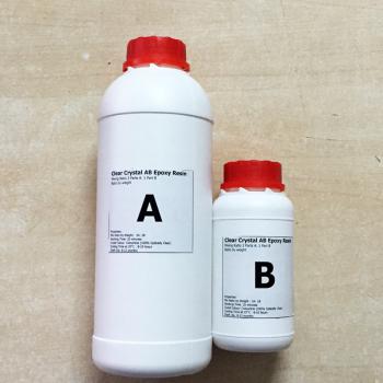 Keo đổ nhựa phủ sàn, phủ ảnh, vẽ 3D, đổ bàn Epoxy Resin loại thường khô cứng DTAB1-A3 1kg