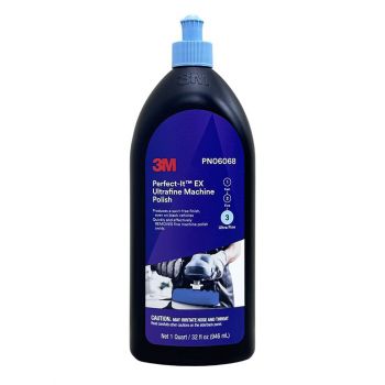 Đánh bóng bước 3 cao cấp 3M 06068 Perfect-It™ EX Ultrafine Machine Polish, 1 quart (946ml)