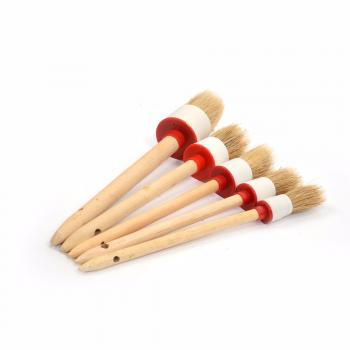 Bộ 5 cọ mềm vệ sinh nội ngoại thất xe tiện dụng 