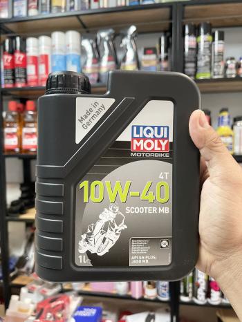 Nhớt chuyên dùng cho xe tay ga Liqui Moly Motorbike Scooter 10W-40 20832 1lit