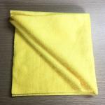 Khăn lau xe sợi Microfiber mềm và hút nước Alclean 40cmx40cm (vàng)