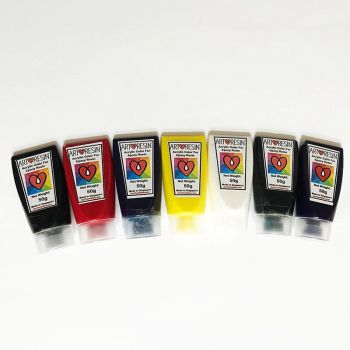 Combo bộ 7 màu dùng pha với Epoxy Resin đổ nhựa làm khuôn 50g/ màu